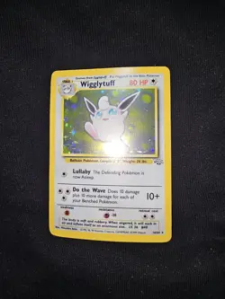 Wigglytuff Holo Jungle No Symbol NM 16/64 Pokemon Card - Image 1