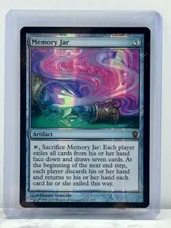 MEMORY JAR Foil Holo MTG Magic The Gathering FTV From the Vault: Relics Artifact - Image 1