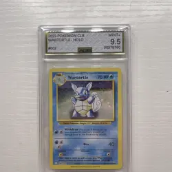 Wartortle CLB 002/034 Pokemon Card AGS 9.5 Mint+ TCG Classic Collection Holo - Image 1