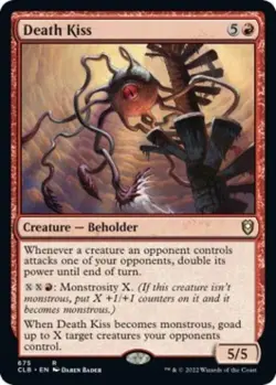 MTG English Death Kiss NM Normal Commander Legends: Battle for Baldur's Gate - Image 1