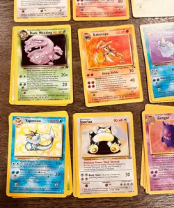 Lot of 28 Wizards 1999 Pokemon Cards Rare Moderately Played - Image 2