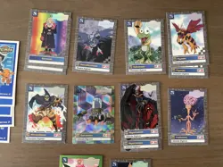 15+ Digimon Series 2 Lot cards 1 HOLO Lillymon Gekomon Flymon Datamon Gennai - Image 3