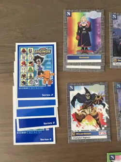 15+ Digimon Series 2 Lot cards 1 HOLO Lillymon Gekomon Flymon Datamon Gennai - Image 5