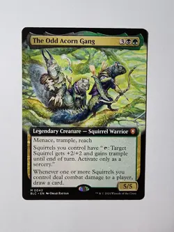 The Odd Acorn Gang (Extended Art) Commander: Bloomburrow Regular - Image 1