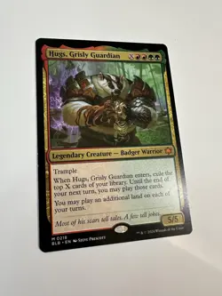 MTG TCG Hugs, Grisly Guardian Bloomburrow Regular - Image 3