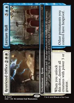 Restricted Office // Lecture Hall Duskmourn: House of Horror NM MTG Non-Foil - Image 1