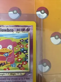 Pokemon Light Slowbro 51/105 WotC Neo Destiny Unlimited Uncommon LP - Image 5