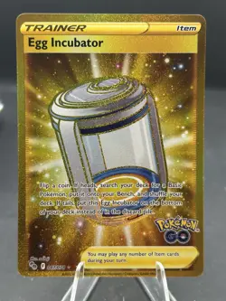 Egg Incubator (Secret) 087/078 Pokemon GO Holo NM - Image 1