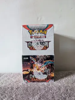 Pokemon TCG Obsidian Flames Sealed Half Booster Box (18 Packs) - NEW & SEALED✅ - Image 1
