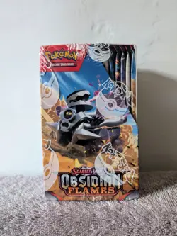 Pokemon TCG Obsidian Flames Sealed Half Booster Box (18 Packs) - NEW & SEALED✅ - Image 2