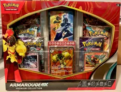 New! Pokemon TCG Armarouge ex Premium Collection Box Sealed - Image 2