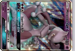 Mewtwo GX 31/68 Ultra Rare Battle Academy Mewtwo Stamp Pokemon TCG - Image 5
