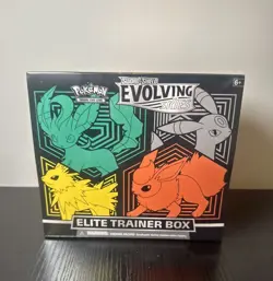 Pokemon TCG: Sword & Shield-Evolving Skies Elite Trainer Box (Jolteon, Flareon, 820650808944 - Image 1