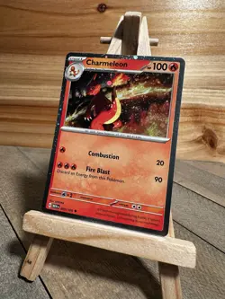 Pokemon 151 Promo,Cosmos Holo Charmeleon #005/165 Near Mint or Better - Image 1
