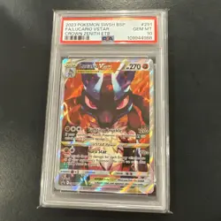 Pokemon Lucario VSTAR Crown Zenith ETB Full Art Promo SWSH291 PSA 10 Gem Mint - Image 1