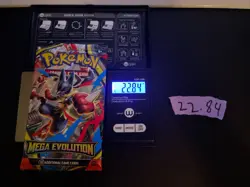 22.84g VERY HEAVY Mega Evolution Pokemon Sealed Booster Pack New SIR/HRU - Image 1