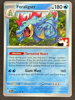 Pokemon Feraligatr Prize Pack Series 041/162 Temporal Forces NM - Image 1