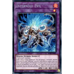 Infernoid Evil Yu-Gi-Oh! BLTR-EN013 1st Secret Rare - Image 1