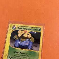 MP/HP Dark Venusaur Best of game 7/9 Nintendo Black Star Promo Pokemon Card - Image 4