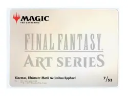 Yiazmat, Ultimate Mark Art Series Card (Gold-Stamped) 7 Final Fantasy MTG - Image 2
