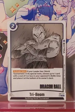 Dragon Ball Super Card Game Manga Booster 01 #SB01-021 Tri-Beam - Image 1