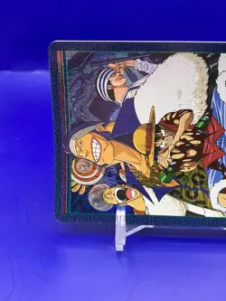 Luffy ONE PIECE Visual Adventure Holo Rare Card TCG Japanese 2000 Vintage #21 AI - Image 3