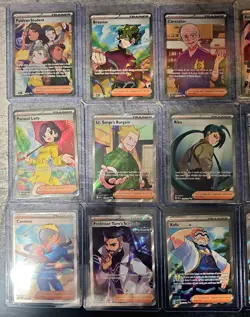 Lot of 18 Pokemon Full Art Trainer Cards - Supporter Gallery Set M/ NM - Image 3