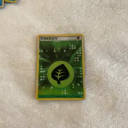 Pokemon Card - Grass Energy Power Keepers 103/108 Reverse Holo - NM - Image 1