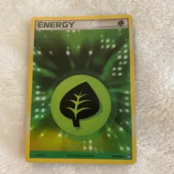 Pokemon Card - Grass Energy Power Keepers 103/108 Reverse Holo - NM - Image 2