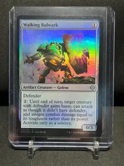 Walking Bulwark - Foil - Magic MTG 2022 Dominaria United - NM - Image 1