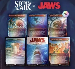 MTG Secret Lair x Jaws Terror of Amity Island FOIL Edition - Sealed - Image 1