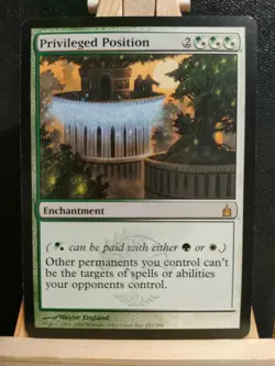 Privileged Position - Ravnica: City of Guilds - Rare - NM (See pics) MTG - Image 1
