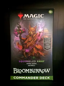 MTG Magic the Gathering Bloomburrow Commander Deck Squirreled Away MTG - Image 1