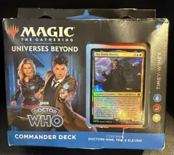 Magic The Gathering Doctor Who Commander Deck Universes Beyond Timey-Wimey NEW 195166228815 - Image 1