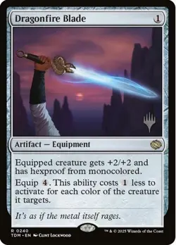 Dragonfire Blade Tarkir: Dragonstorm Regular - Image 1