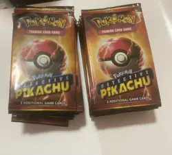 Pokemon Detective Pikachu Movie 2-Card Booster Pack (Lot of 36 Packs) - Image 1