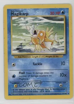 Magikarp 1999-2000 Printing Pokemon Base Set #35 1999 - Image 1