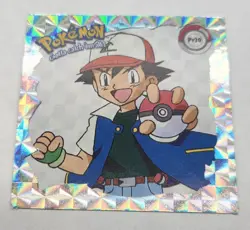 Pokemon Ash 1999 Stickers Series 1 Pr30 Prism Holo Artbox - Image 1