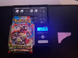 22.79g VERY HEAVY Mega Evolution Pokemon Sealed Booster Pack New SIR/HRU - Image 1