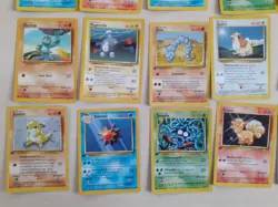 Pokemon - 44 original - Basis und 1st edition - aus Serie 102 + 2 aus Serie 62 - Image 4