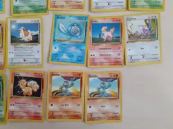 Pokemon - 44 original - Basis und 1st edition - aus Serie 102 + 2 aus Serie 62 - Image 5