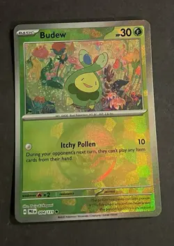 Budew (Poke Ball Pattern) - 004/131 - Prismatic Evolutions - Pokemon TCG - NM - Image 1
