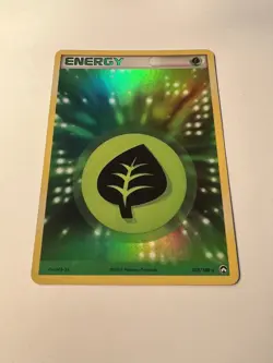 Pokemon TCG Holo Grass Energy 103/108 Near Mint Condition - Image 1
