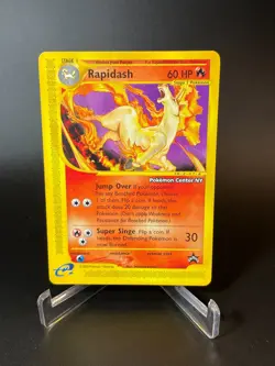 Rapidash [Pokemon Center NY] 51/53 Wotc Promo Regular - CREASED - Image 1