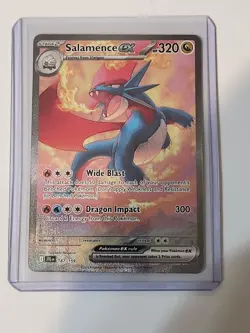 Pokemon Journey Together Salamence ex 187/159 Special Illustration Rare - Image 1