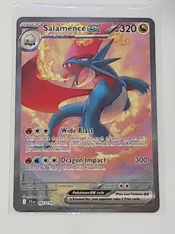 Pokemon Journey Together Salamence ex 187/159 Special Illustration Rare - Image 3