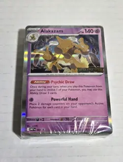 Mega Evolution Build and Battle Alakazam Promo Card/Deck NEW (READ) - Image 1