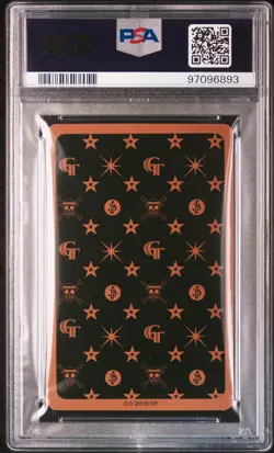 2016 ONE PIECE FILM: GOLD PLAYING CARDS ACE OF SPADES PORTGAS D. ACE PSA 10 - Image 2
