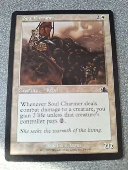 Magic the Gathering 3 card LOT e300 Soul Charmer-Foot Soldiers-Martyrdom - Image 3