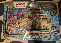 Pokemon Lucario VSTAR Premium Collection Box : New & Sealed : TCG Cards - Image 1
